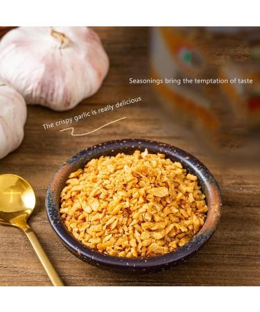 Crispy Fried Garlic 200g garlic bread seasoning crispy garlic used for Salad Toppings Fried Onions - Ramen Rice Seasoning - Buy Online on GoSupps.com