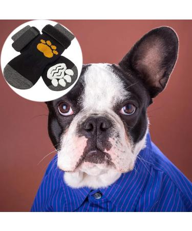2 Pairs of Anti-Slide Dog Socks - Paw Protection for Small Dogs | Indoor & Outdoor Use - Buy Online on GoSupps.com