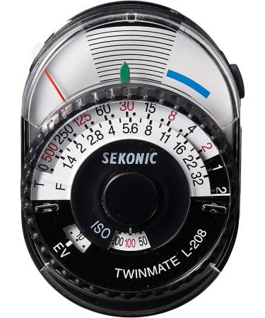Sekonic 401-208 Twin Mate Light Meter - Black/White | Best Price & Fast Shipping - Buy Online on GoSupps.com