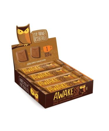 Awake Caffeinated Chocolate Bars - 12 Pack (Caramel)