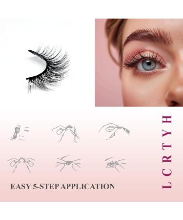 Buy 3D Natural Volume False Eyelashes | Cat Eye Fox Glamour Lashes | Easy Wear & Reusable | Pack of 5 | International Shipping Available - Buy Online on GoSupps.com