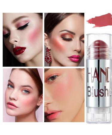 Blush Stick - Long-lasting Waterproof Face Blush for Cheeks Eyes & Lips | Natural Smooth Blossom Cream Pencil - 1g (07#) - Buy Online on GoSupps.com