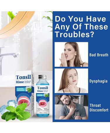 Tonsil Stone Remover - Natural Alcohol-Free Mouthwash for Bad Breath & Dry Mouth Relief - Buy Online on GoSupps.com