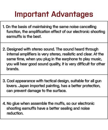 ACT FIRE Shooting Earmuffs Elite - Hearing Protection for Gun Range - Matte Black - One Pair - Buy Online on GoSupps.com
