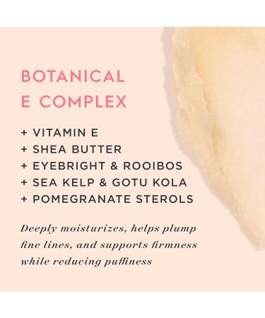 One Love Organics Botanical E Eye Balm Overnight Eye Treatment for Fine Lines, Dry Skin & Puffiness, Certified Organic & Cruelty Free 0.5 oz - Buy Online on GoSupps.com