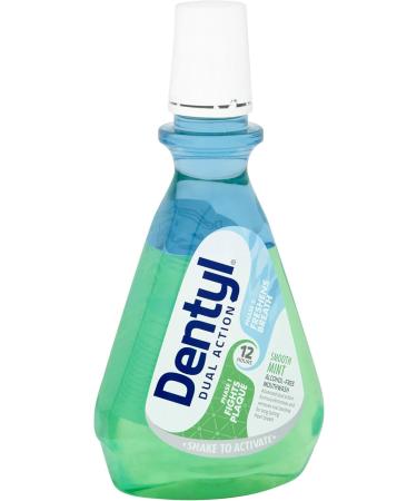 Smooth Mint Mouthwash 500ml by Dentyl Ph - Refreshing Oral Care for Fresh Breath | International Shipping Available - Buy Online on GoSupps.com
