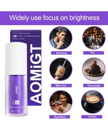 Teeth Whitening Toothpaste | Purple Toothpaste for White Teeth & Stain Removal - Shop Now! - Buy Online on GoSupps.com