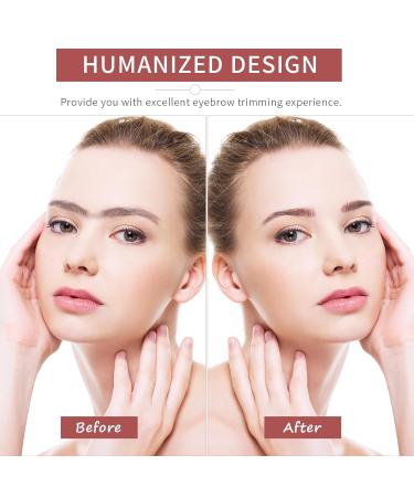 12-Piece Eyebrow Razor Set for Women | Stainless Steel Eyebrow Trimmers & Facial Hair Removal | Safety Cover Included - Buy Online on GoSupps.com