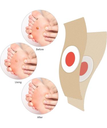 Corn Remover Pads - 42 Pcs Wart & Foot Corn Removal Patches for Pain Relief and Care - Buy Online on GoSupps.com