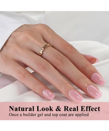 Buy Gel X Nail Tips Medium Square - 300pcs Pre-Colored Natural Pink Press-On Nails | Soak Off Acrylic Extensions for DIY Nail Art - Buy Online on GoSupps.com