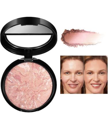  G n rique Makeup Face Powder Waterproof Oil Control Powder Marble Powder Palette Pearlescent Buildable Powder Foundation Long-Lasting Face Powder Powder Foundation for Women Oil Control Powder Foundation - Buy Online on GoSupps.com