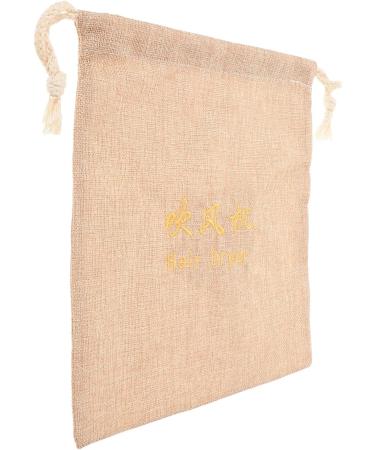 NOLITOY 5pcs Hair Dryer Storage Bag Sports Bag Hairdryer Sackpack Hair Tools Travel Bag Hairdryer Bag Fabric 29.50X25.50X1.00CMx5pcs Light Yellowx5pcs - Buy Online on GoSupps.com