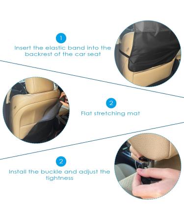 Buy Tekenewbse Backrest Protection for Kids - 2 Waterproof Seat Covers | Easy Care | International Shipping - Buy Online on GoSupps.com