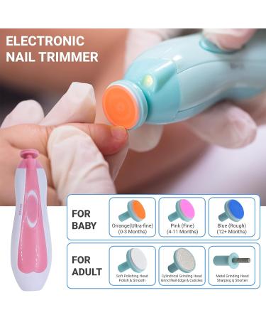 Baby Grooming Kit Baby Essentials - Hairbrush  Nail Clipper  Body Thermometer Nasal Aspirator  Med feed  Comb  Nail Trimmer Baby Care Products Blue - Buy Online on GoSupps.com
