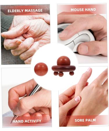 FOMIYES 8-Piece Wood Face Massage Roller Set | Portable Massage Tool for Fitness & Relaxation - Buy Online on GoSupps.com