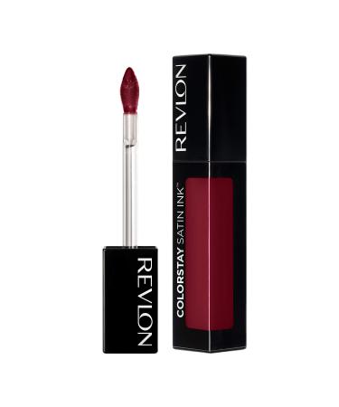 Liquid Lipstick by Revlon  Face Makeup  ColorStay Satin Ink  Longwear Rich Lip Colors  Formulated with Black Currant Seed Oil  021 Partner in Wine  0.17 Fl Oz RV CS SATIN INK PARTNER IN WINE 0.17 Fl Oz (Pack of 1)