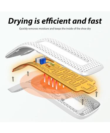 COMFOLIVING Shoe Dryer Rack Quick Drying Shoe Warmer IP53 Waterproof Boot Dryer And Deodorizer Arc Shape Thermal Sneaker Dryer For Sports Shoes Short Boots Sneakers Work Boots And Gloves - Buy Online on GoSupps.com