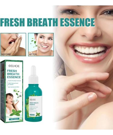 Fresh Breath Oral Care Essence - Natural Breath Freshness Drops for Adults (3PCs) - Improve Your Breath Today! - Buy Online on GoSupps.com
