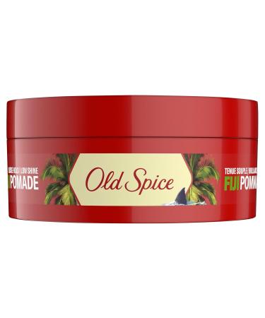 Old Spice Hair Styling Fiji Pomade for Men Flexible Hold Low Shine, 2.22 oz - Buy Online on GoSupps.com