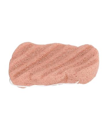 Eco-Friendly Facial Sponge | Long Waves Sakura Plant Fiber Cleansing Puff for Beauty & Bath - Buy Online on GoSupps.com