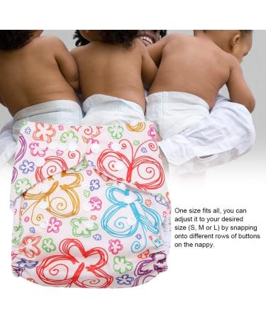Calico Swim Diaper - Washable Reusable Snap Swimsuit Nappy for Baby Toddlers - One Size Fits All - Buy Online on GoSupps.com