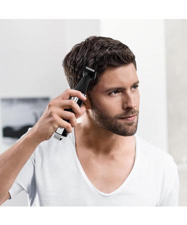 Yuehuam 4 in 1 Men's Grooming Kit - Rechargeable Beard Trimmer Electric Razor & Hair Remover for Eyebrows Ears & Nose - Buy Internationally - Buy Online on GoSupps.com