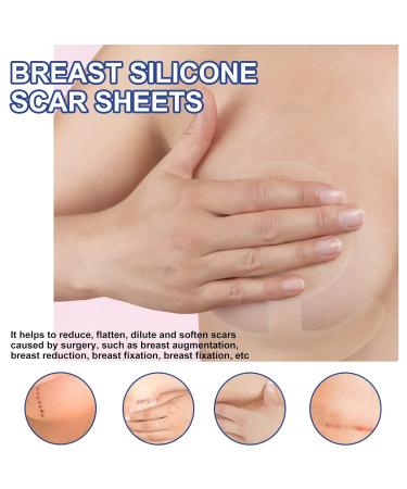 Silicone Breast Scar Sheets for Scar Reduction and Elasticity Restoration - Buy Online on GoSupps.com