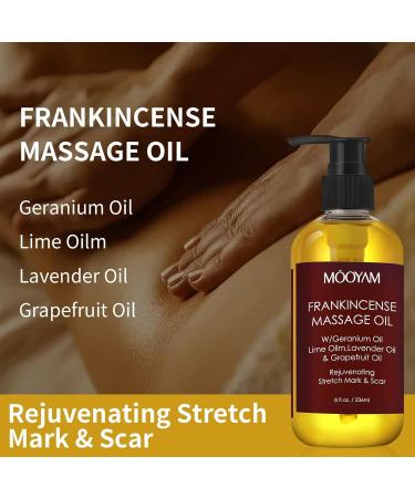 Premium Lavender Massage Oil - 236ml | Essential Body-Shaping Oil for Relaxation Joint & Muscle Relief Ideal for Gua Sha & Herbal Therapy | International Shipping Available - Buy Online on GoSupps.com
