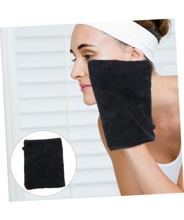 FRCOLOR Face Washing Mitts - 3pcs Reusable Microfiber Makeup Remover Gloves | Soft Facial Cleansing & Scrubbing Pads - Buy Online on GoSupps.com