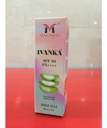 Macaria Cosmetics Ivanka SPF 50 Cream Penis lotion - Buy Online on GoSupps.com