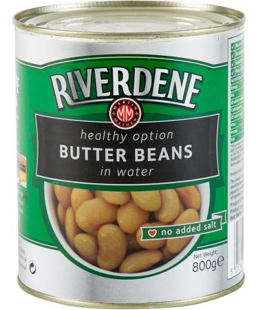 Riverdene Butter Beans 800gm (Pack of 6) - Buy Online on GoSupps.com