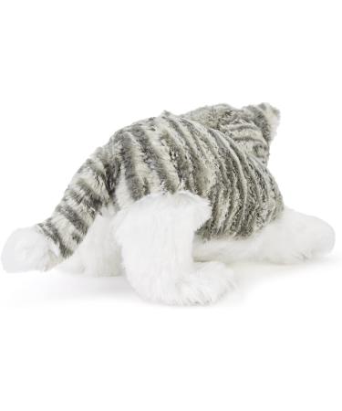 Zappi Co Safari Animals Collection Plush Grey Kitten Toy - 25cm Soft and Cuddly for Kids - Buy Online on GoSupps.com