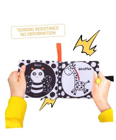 Buy Ibasenice 7-Stage Fabric Book for Children - Soft Early Education Book Set & Toddler Toys | International Shipping Available - Buy Online on GoSupps.com