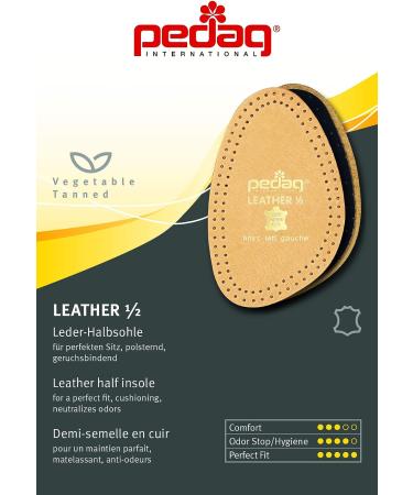 Pedag Half Leather Inserts with Forefoot Latex Cushion (Princess) - US Women 9-10 EU 39/40 - Buy Online on GoSupps.com