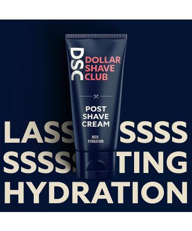 Dollar Shave Club Post Shave Cream - Rich Hydration for Sensitive Skin (3.4 oz) - International Shipping Available - Buy Online on GoSupps.com