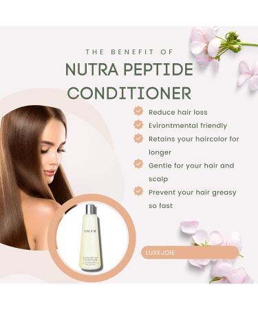 LuxeJoie Nutra Peptide Hair Care - Nourishing Conditioner 8 oz | Shop Internationally - Buy Online on GoSupps.com