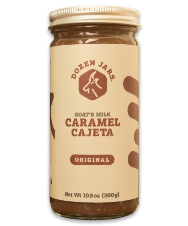 Dozen Jars Mexican Cajeta Caramel - Goats milk Caramel Traditional flavor 10.5 oz glass jar