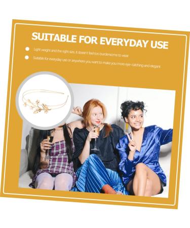 MAGICLULU Headband Headdress Party Hairband Pearl Hairhoop Girl Hairhoop Female Hairband Alloy Hairhoop for Women Lady Graceful Hairhoop Wedding Bride Hairband Pearl Design Hairhoop - Buy Online on GoSupps.com