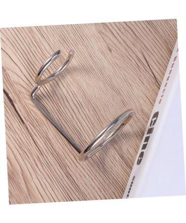 Minkissy Shaving Brush & Razor Holder Stand | Premium Beard Rack & Accessories for Men | Silver Medium Shaving Organizer - Buy Online on GoSupps.com