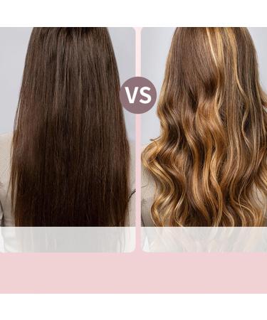 Camidy Automatic Hair Curler - 28mm Rotating Curling Iron with 4 Adjustable Temperature Settings & Fast Heating - Pink - Buy Online on GoSupps.com