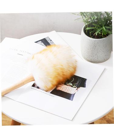 Dusters Duster Wood Handle Fluff Hand Duster Electrostatic Soft Dusting Tool with Hanging Ring Multipurpose Dusters for Cleaning Home Car Sofa - Buy Online on GoSupps.com