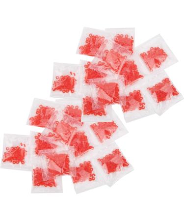 100 Bags Fishing Pellet Bait Bands - Rubber Rings for Carp Fishing Hair Rigs & Hooks | Coarse Fishing Terminal Tackle 3x1mm - International Shipping Available - Buy Online on GoSupps.com