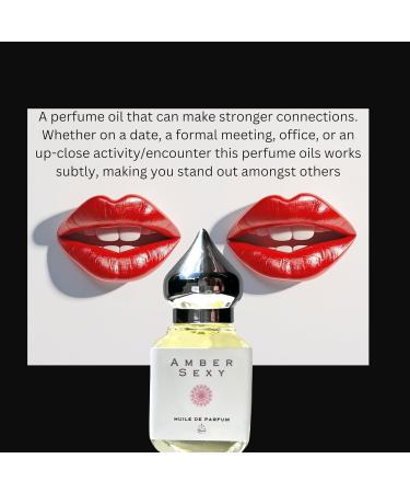 AMBER SEXY LUXURY UNISEX PERFUME OIL - (.33 fl. oz.) 10 ML GIFT BOTTLE - CONCENTRATED 1-2 DROPS IS ALL THAT IS NEEDED FOR THE EXOTIC ALL DAY AROMA. COMMAND ATTENTION. - Buy Online on GoSupps.com