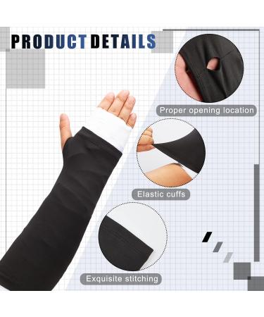 4 Pack Arm Cast Cover - Short Black Arm Cast Protector for Shower, Sports - Removable & Washable - Buy Online on GoSupps.com