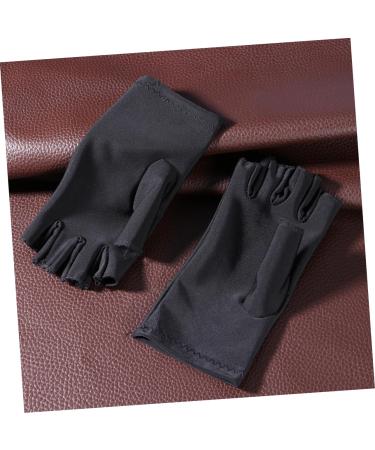 POPETPOP 5 Pair Gloves Manicure Glove Anti Uv Glove Uv Shield Glove Fingerless Apparel Miss - Buy Online on GoSupps.com