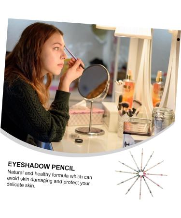 Beavorty Colored Pencils 12 Pcs color eyeliner pencil brown eyeliner shadow pencil lip liner Miss crayon mousse 1 count (Pack of 1) As Shown - Buy Online on GoSupps.com