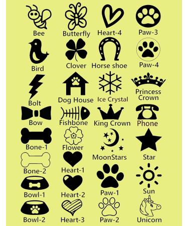 Slide ON Collar Stainless Steel with Elastic Silicone Engraving Rectangle ID Name DISC Personalised PET Dog CAT TAG Different Font Tags-Laser Engraving (M-(1.8cm-4cm) Silver-Black Rubber) M-(1.8cm-4cm) Silver-Black Rubber - Buy Online on GoSupps.com