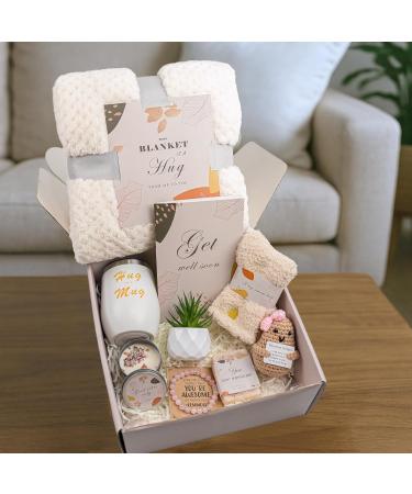 Get Well Soon Gift Baskets for Women - Get Well Gifts for Women After Surgery - Self Care Gifts - Thinking of You Gifts for Recovery - Cancer Care Gifts for Friend - Buy Online on GoSupps.com