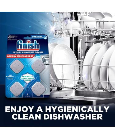 Finish in-Wash Dishwasher Cleaner - 3ct | Eliminate Hidden Grease & Grime | International Shipping Available - Buy Online on GoSupps.com
