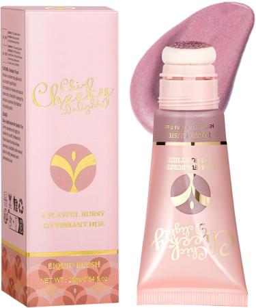 Liquid Blush Stick Gentle and Long-Lasting Liquid Velvet Blush | Face Nourishing Contouring Blush Rouge for Shopping Working Home Dating Traveling Guanglu 05 - Buy Online on GoSupps.com